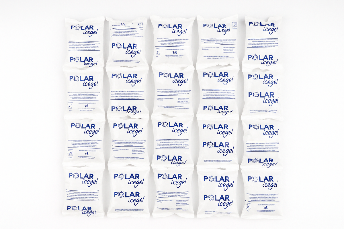 Economic Fast Ice Pack 24 Cellette Refrigeranti 880g - Ghiaccio Sintetico Ecologico Professionale