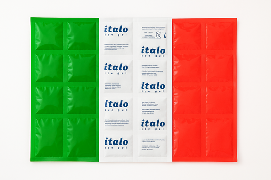 Foglietto Ghiaccio 24 Cellette Refrigeranti da Idratare - Ultra Sottile | Polarice Service